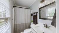 Newly remodeled bathroom!