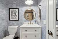 Jack and Jill Bathroom.
