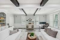 Bonus room on main level.
