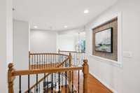 The top of 1 of the staircases...