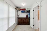 This is the closet and storage area off of bedroom 5.