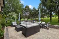 Another outdoor living area...this home truly has it all.