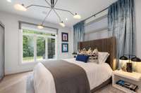 1st floor guest suite with full bath and separate entrance.