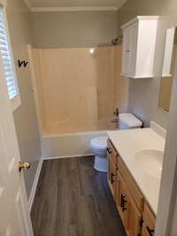 Primary bath off bedroom