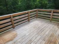 Nice deck with amazing Gatlinburg type view