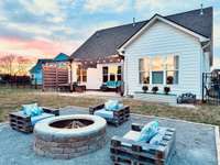 Enjoy the sunset by the fire!