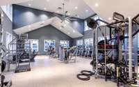 1500 sf  FITNESS CENTER