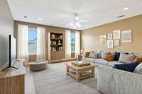 Bonus Room Virtually Staged