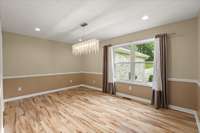 Excpansive Formal Dining room