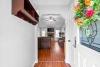 Foyer welcomes you in