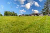 Large backyard!