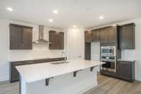 QUARTS COUNTERTOPS WITH SOFT CLOSE DOORS AND DRAWERS