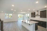 OPEN FLOORPLAN WITH GE CAFE APPLIANCES