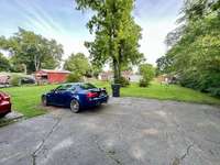 back of house parking area