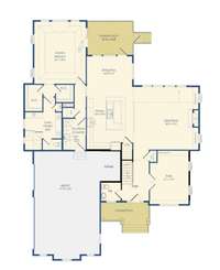 Example floorplan with popular structural selections