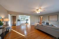 Front entrance to Family Room