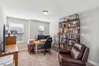 Bedroom #3 is used as an office or would be a workout area