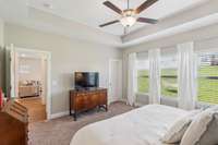 There are 2 primary Suite closets as well