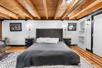 Oversized Master Bedroom located on the main level