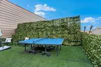 Play ping pong on the roof with a view of Nissan Stadium to the right of the greenery wall. THIS is where you want to watch the downtown 4th of July Fireworks