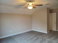 Large Bonus Room has Extra Wall Space for Large Furniture. Ready for You to Enjoy Movie Night and Sports on Your Big Screen TV.