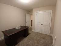 Large Second Bedroom has Double Door Closet.