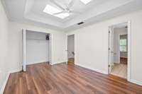 Nice size closet with bathroom access