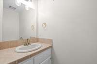 Half bath downstairs