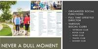 With a dedicated Lifestyle Director in the community, there is never a dull moment. There are various functions and social clubs that will be available where you can meet other homeowners in the community.