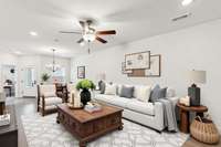 Virtual staging