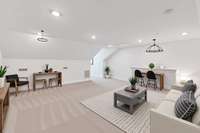 Bonus Room virtual staging