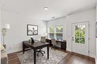 Office/flex/ sitting room virtual staging
