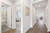 Dedicated foyer entry.