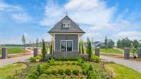 Welcome home to Bradshaw Farms! Our gorgeous entryway monument is now complete!