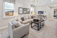 Dedicated loft space upstairs with great natural light!