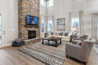The Weston floorplan! Our largest floorplan! **All photos are of a Weston model home. Design your home from the ground up!