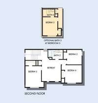 This Satinwood is being built with the ensuite bath with bedroom 3.