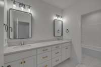 Upstairs bathroom