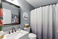 updated guest bathroom