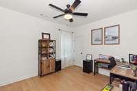 Another view of the main level bedroom.