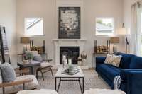 All interior photos are of a model home in another community.  Interior and exterior colors and features will be different.