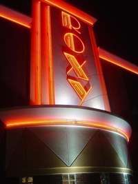 Reserve your reclining leather seats at the Roxy movie theater.