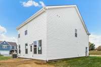 The Grayson A: This photo is of a completed home. NOT the subject property.