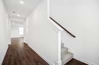 The Grayson A: This photo is of a completed home. NOT the subject property