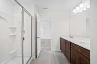 The Grayson A: This photo is of a completed home. NOT the subject property.