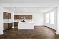 The Grayson A: This photo is of a completed home. NOT the subject property