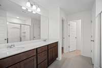 The Grayson A: This photo is of a completed home. NOT the subject property.