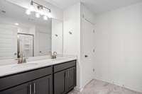 The Murray: Photo is of a completed home; not the subject property.