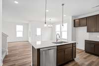The Murray: Photo is of a completed home; not the subject property.