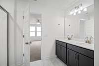 The Murray: Photo is of a completed home; not the subject property.